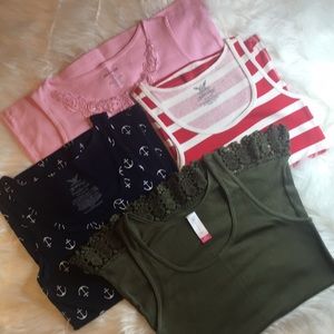 4 Ladies tank tops